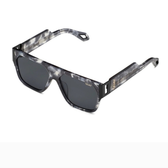 New Quay Australia x Saweetie Go Off Flat Top Polarized Shield Unisex Sunglasses - Picture 4 of 6